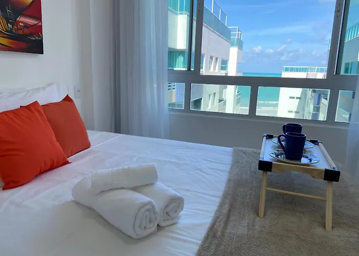 Bela Hospedagem - Pe Na Areia No Bessa, Wifi C/Vista Piscina E Mar