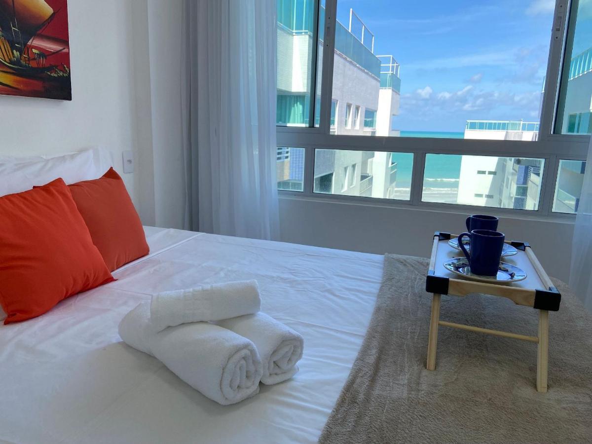Apartment Bela - Pe Na Areia No Bessa, Wifi C/vista Piscina E Mar Joao Pessoa